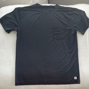 Vuori Black Short-Sleeve Pocket Tee